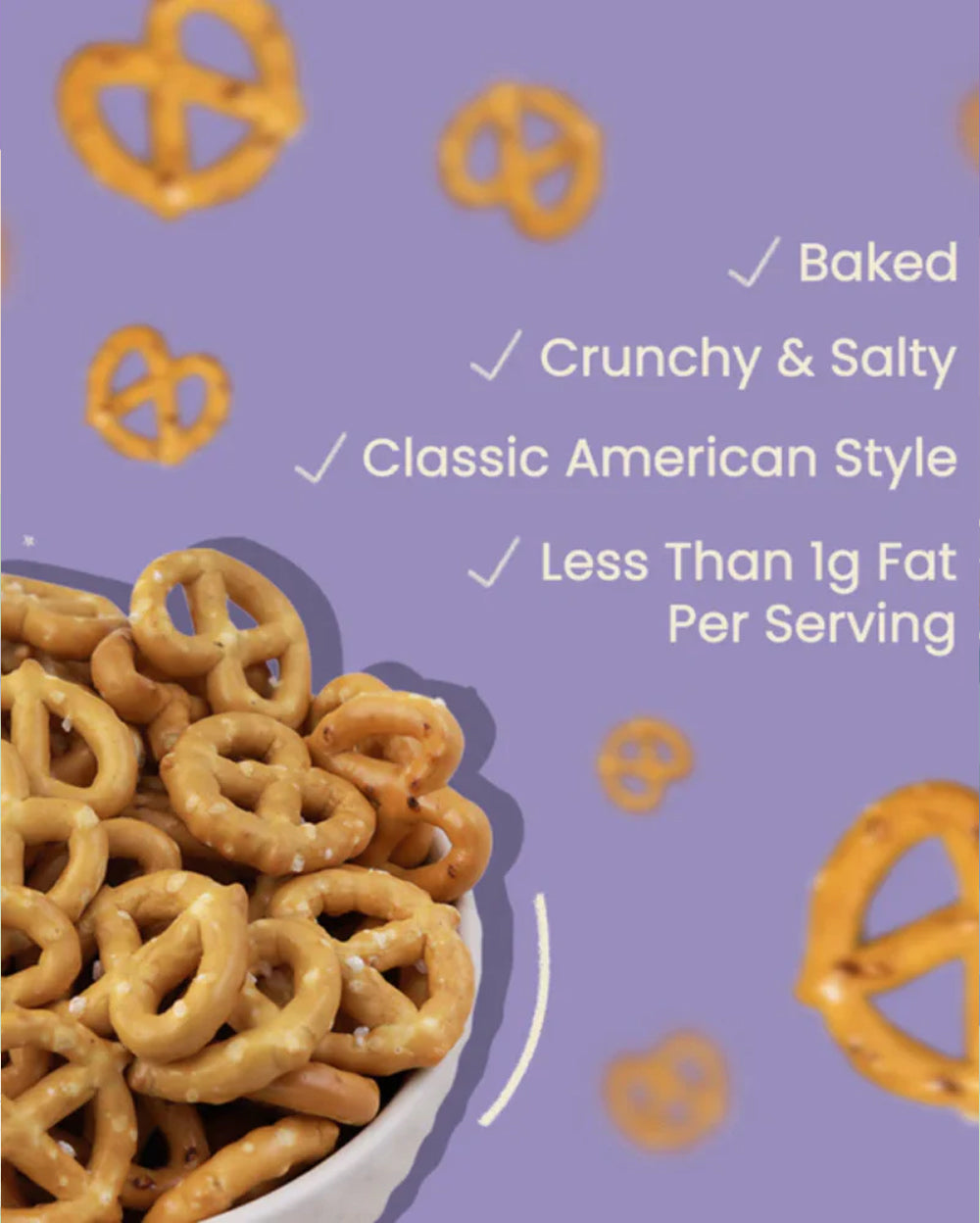 Mini Pretzel Knots 30g Packs