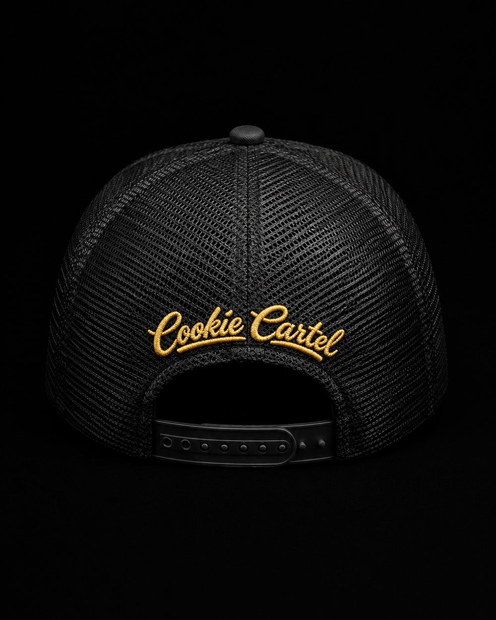 El Jefe Black Trucker Cap (Premium Unisex Cartel Cap for True Bosses)