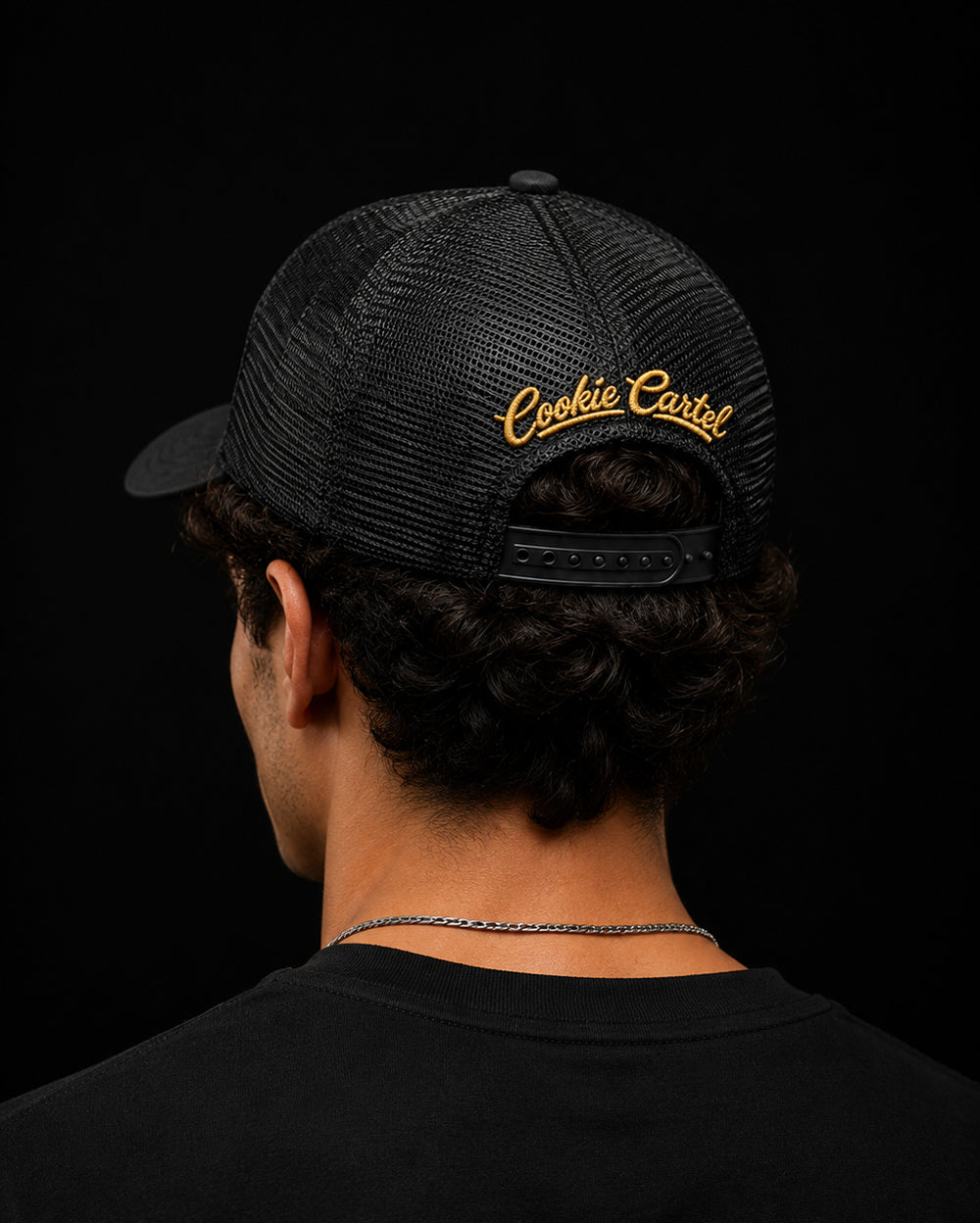 El Jefe Black Trucker Cap (Premium Unisex Cartel Cap for True Bosses)