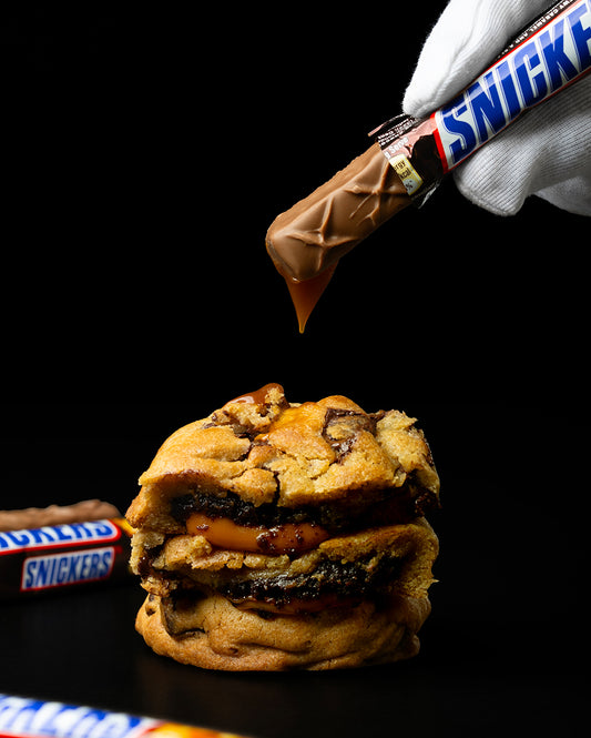 Don Snickero (Dark & Milk Chocolate with a Caramel Snickers Core) - 110gm