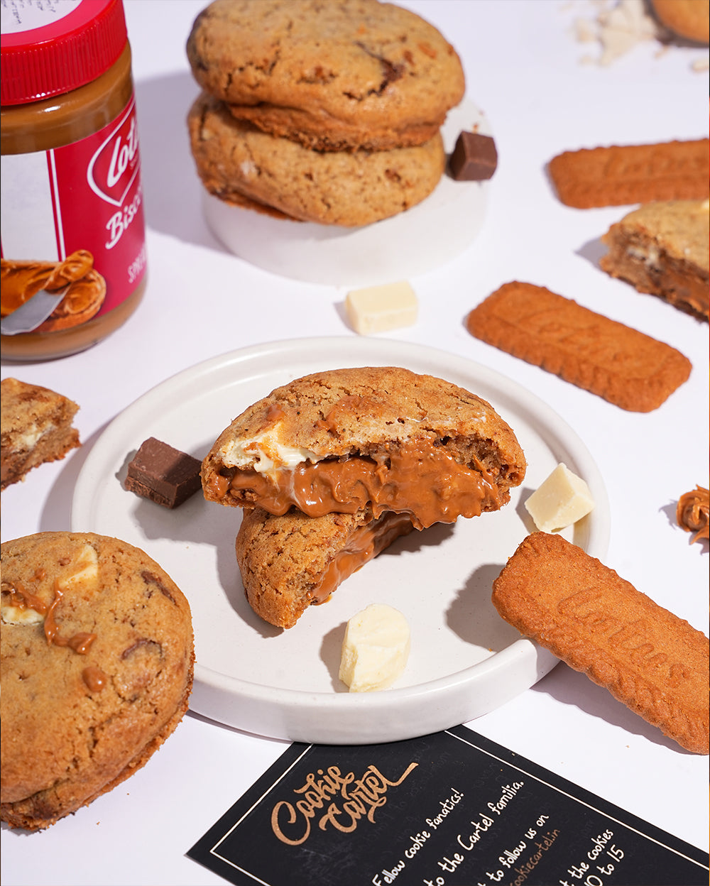 El Chappo (Lotus Biscoff & White Chocolate) - 100gm