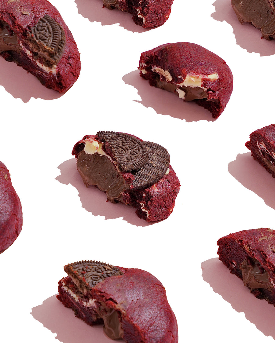 Griselda's Red Velvet (Nutella Oreo Bomb with White Chocolate) - 100g