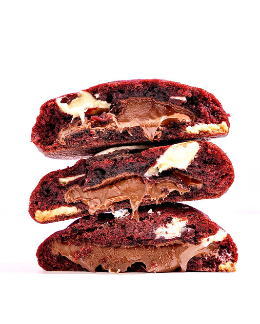 Griselda's Red Velvet (Nutella Oreo Bomb with White Chocolate) - 100g