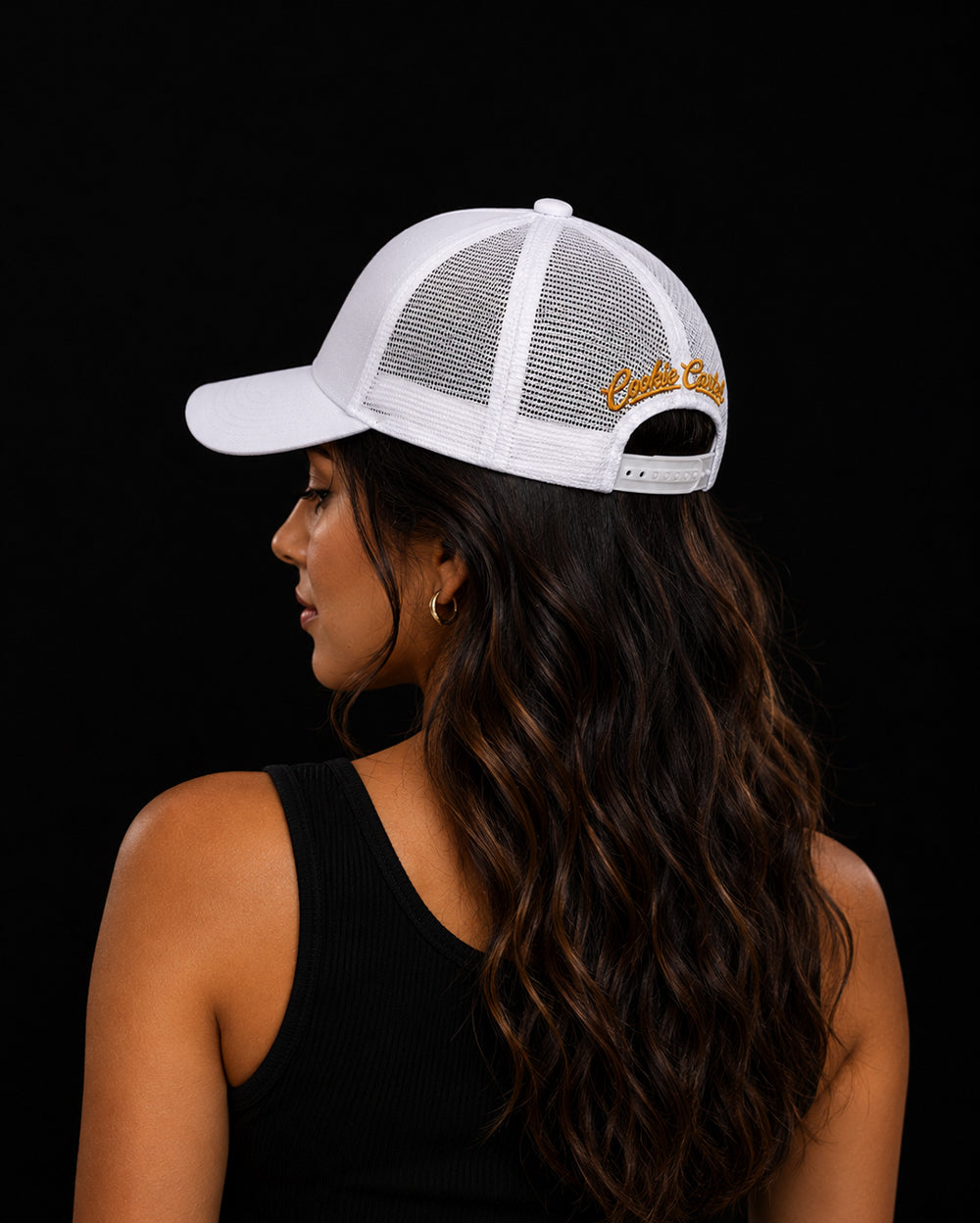 El Jefe White Trucker Cap (Premium Unisex Cartel Cap for True Bosses)